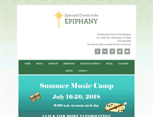 Tablet Screenshot of epiphany-richardson.org